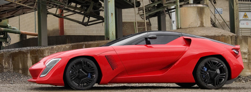 Illustration for article titled Jason Castriota: Stile Bertone Mantide, Pininfarina P4/5 Designer